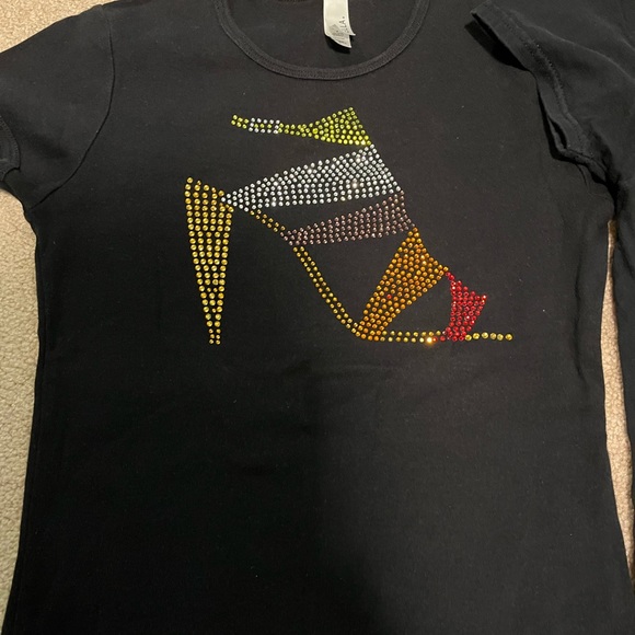 Rhinestone t-shirts - Picture 2 of 3